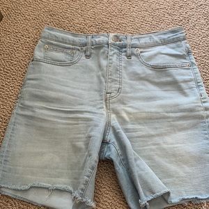 Madewell denim shorts